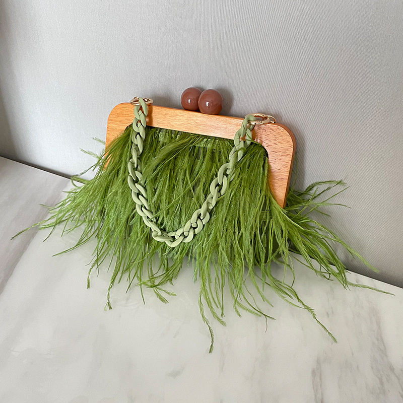 Women Bags On Sale - حقيبة يد فاخرة جديدة من ريش