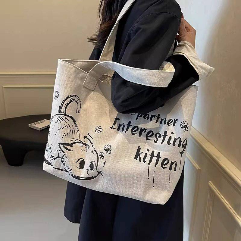 حقيبة قماشية كبيرة السعة للنسا - مراجعة Women Bags 2026 Trends وسعره